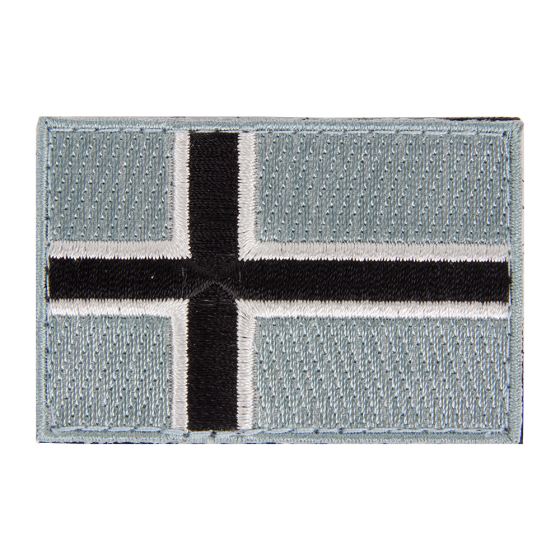 Norsk Flagg tonet tøymerke