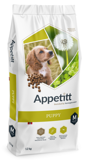Appetitt Puppy Medium Breed 12 kg valpefôr