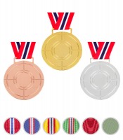 Medalje hals med valgfritt bånd